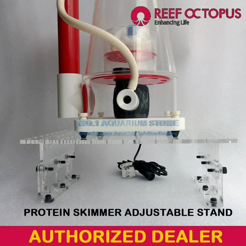 

BRAND NEW REEF OCTOPUS OCTO CLEAR ACRYLIC PROTEIN SKIMMER ADJUSTABLE STAND FOR SALTWATER REEF AQUARIUMS AUTHORIZED DEALER