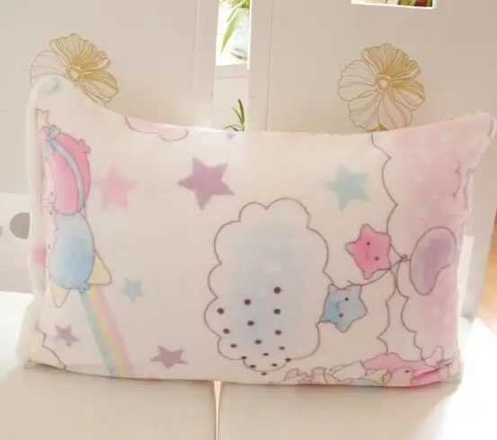 Pillowslip IVYYE, 1 шт., одеяло My Melody Star, аниме, плюшевое, бархатное, теплое, украшение, мягкая кровать, для дома, подушки, плед, одеяло, унисекс, подарки, Новинка - Цвет: Pillowslip