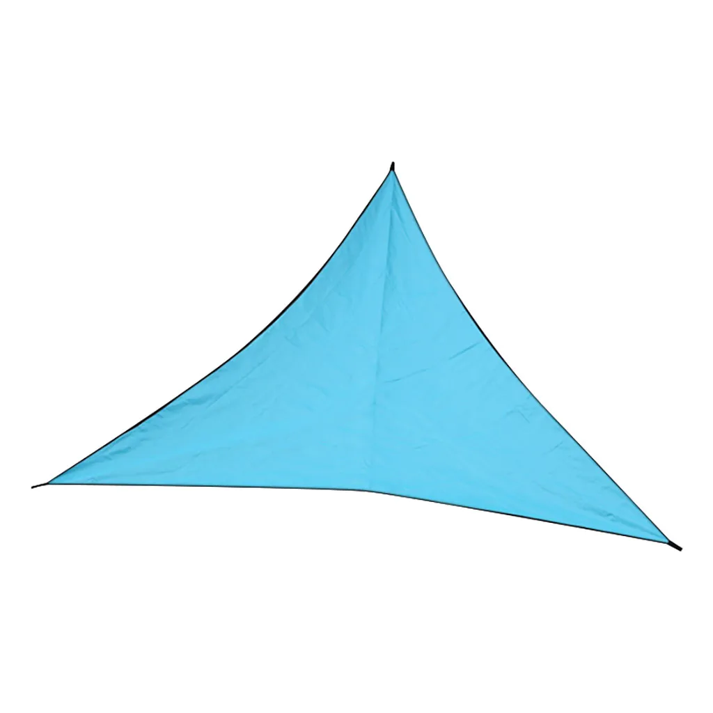 

Sun Shade Rainproof Sail Water Canopy Patio Awning Garden Cover Awning UV Blue Triangle Sun Shade Sail UV Block for Outdoor