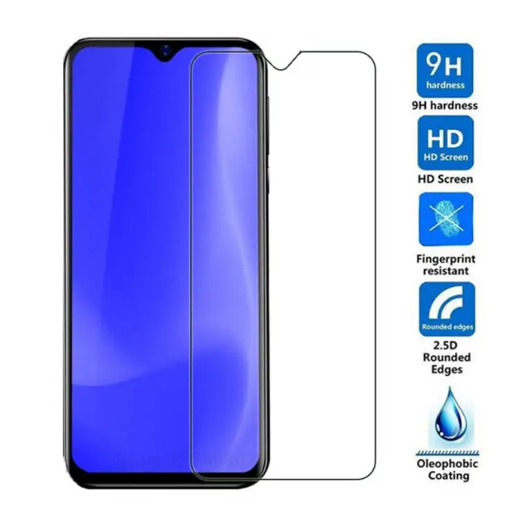 2.5D прозрачное закаленное стекло Blackview A60 BV7000 A7 BV9000 BV8000 Pro Max 1 BV5500 P10000 PRO Защитная