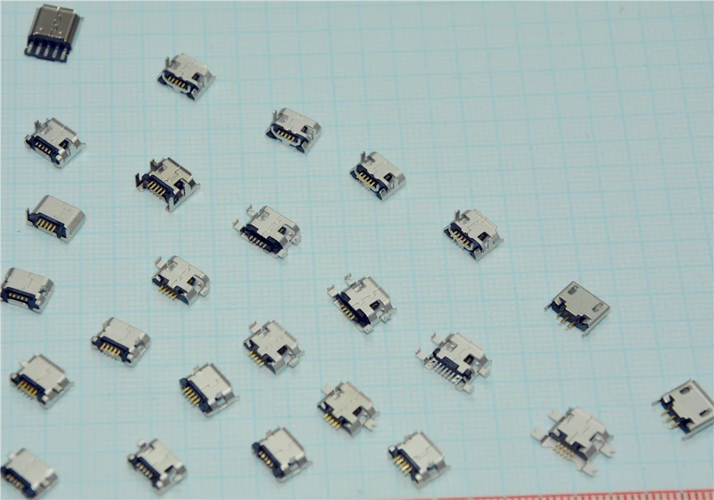 

25 models micro USB connector, usb jack for Lenovo ZTE huawei and other mobile tabletels