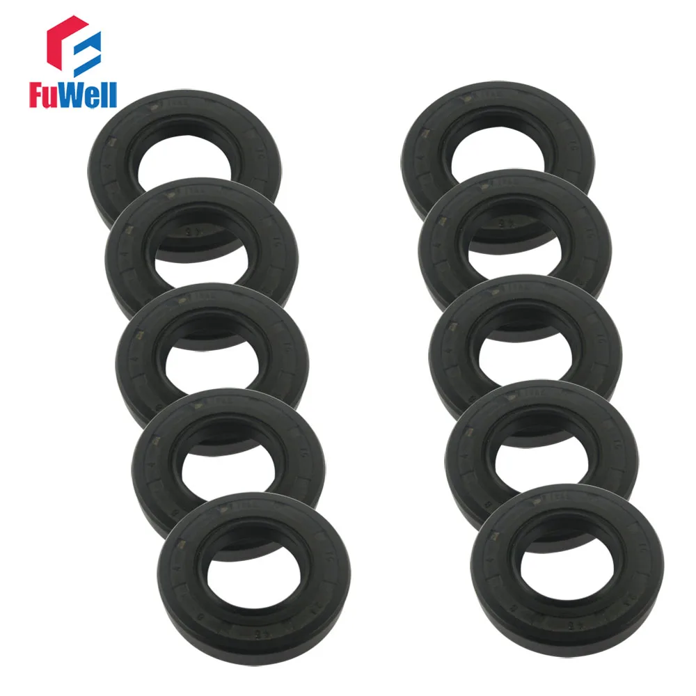 10pcs Skeleton Oil Seal 30x40x10mm /30x42x8/30x44x7/30x45x8/30x46x7/30x48x10mm TC Type NBR Black Radial Shaft Seal Ring Gasket