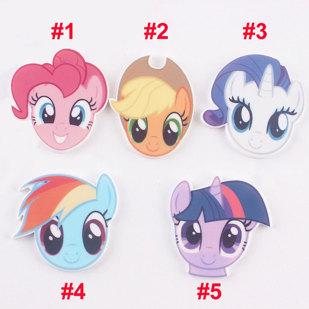 50Pcs Campuran Kartun Unicorn Kuda Kepala Pipih Planar Resin Cabochon Kerajinan Tangan Hiasan Dekorasi Rumah Aksesoris FR257 Patung Patung Miniatur AliExpress