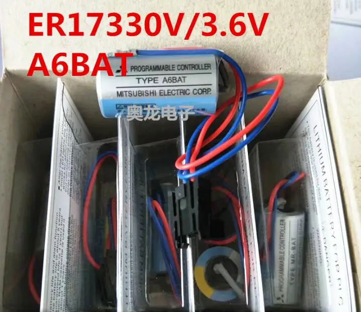 

20pcs free shipping Original NEW MR-BAT ER17330V ER2/3A 17330 3.6V PLC Battery Batteries Servo MR-BAT PLC Battery
