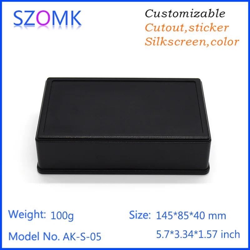 plastic enclosure for electronics control box szomk diy enclosure junction box plastic housing small abs instrument enclosure distribution box black plastic box enclosure electronics case   (13).jpg