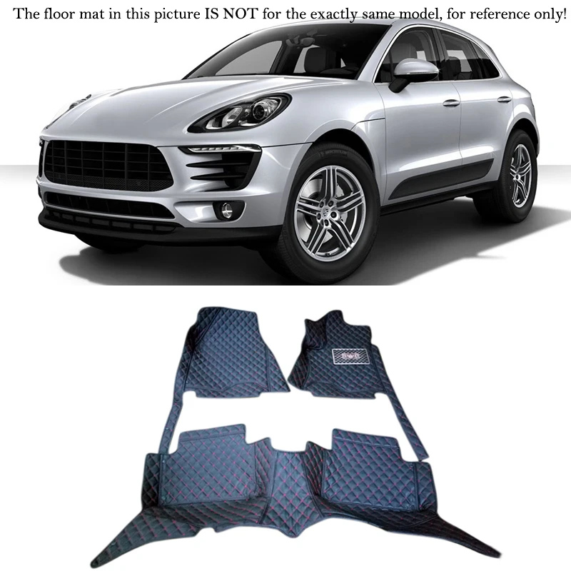 

New !!! For Porsche Macan 2014 2015 2016 Car-Styling !! Leather Accessories Interior Carpets Cover Car Foot Mat Floor Pad
