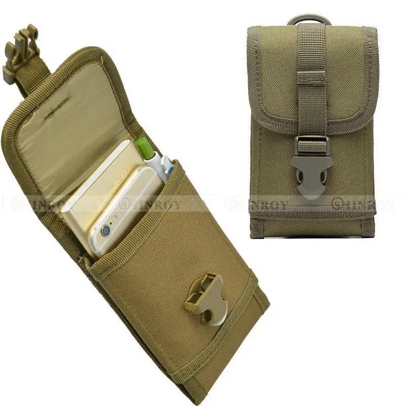 

Universal Tactical Bag Mobile Phone Belt Flip Hook Cover Case Pouch Holster