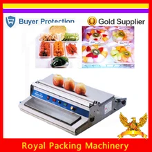 Лучшая цена машина для запечатывания пленок из нержавеющей стали, еда фрукты овощи свежая машина для обертывания в пленку, цепляющая пленка упаковочная
