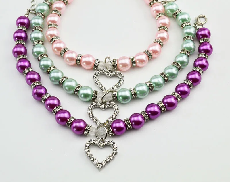 Pearl Pet Necklace Collar (20)