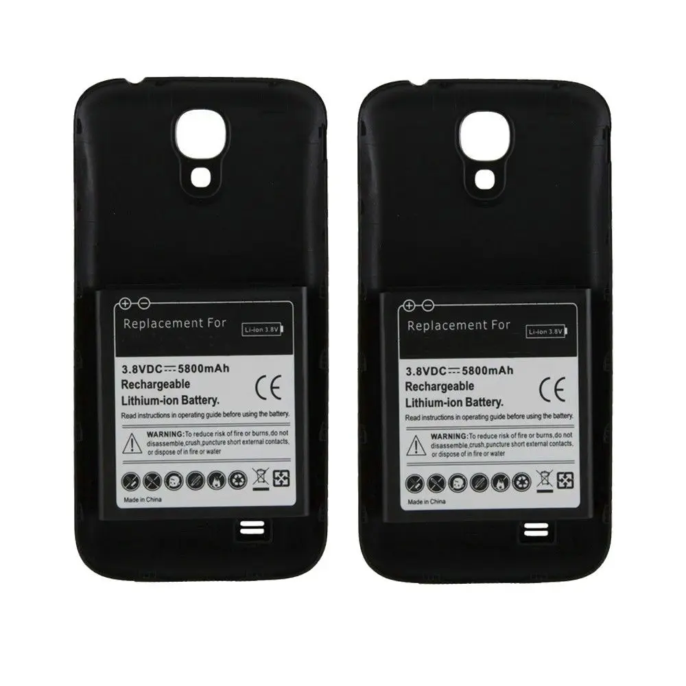 

Ciszean 2x 5800mAh EXtended Battery + 3 Optional Color Cover For Samsung Galaxy S4 SIV i9500 I9502 i9505 i9508 i9505 I337 I545