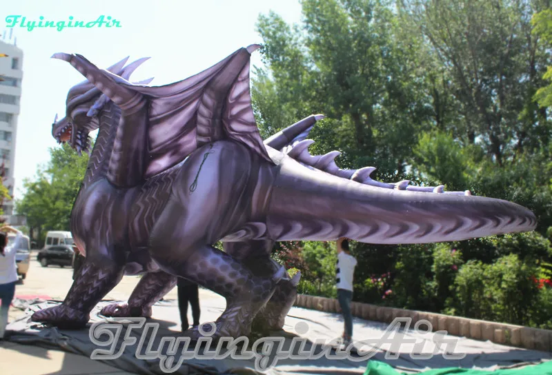 Яркий надувной дракон Птерозавр яркий динозавр с крыльями 5 м|dragon dragon|dragon