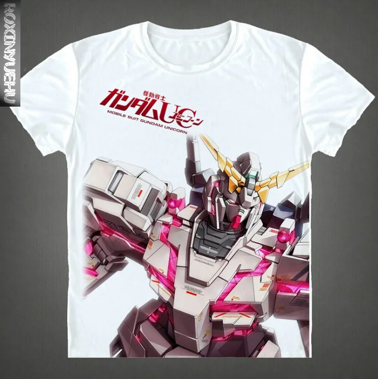 ROXINYUEHU Free Shipping Japan Anime Costume Mobile Suit Gundam T Shirt