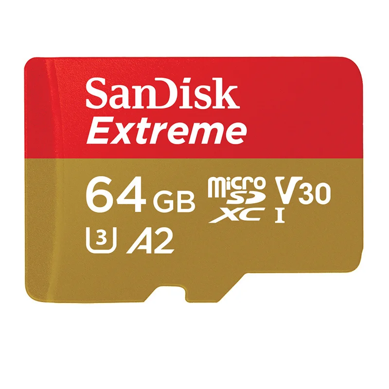 SanDisk Extreme Flash карта памяти 32 Гб 64 128 micro SD UHS I класс 10 U3 V30 A2 cartao de memoria sd 256 ГБ tf