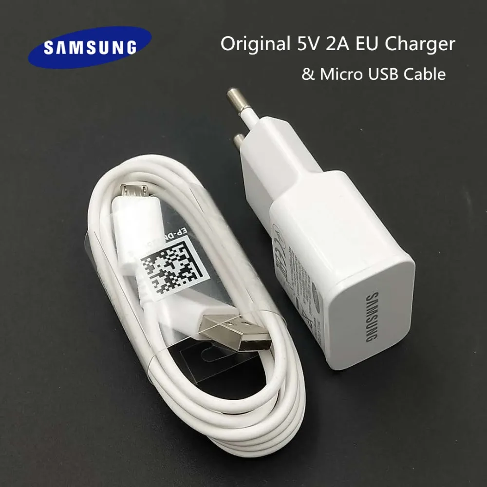 

Samsung Charger Travel Wall Adapter 5V 2A Charge Micro USB Cable For Samsung Galaxy S6 S7 Edge J3 J5 J7 Note 4 5 A3 A5 A7 2016
