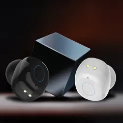 Беспроводной Bluetooth 5,0 наушники IPX5 Водонепроницаемый наушники для бега Встроенный микрофон Шум снижение загрузочной коробки