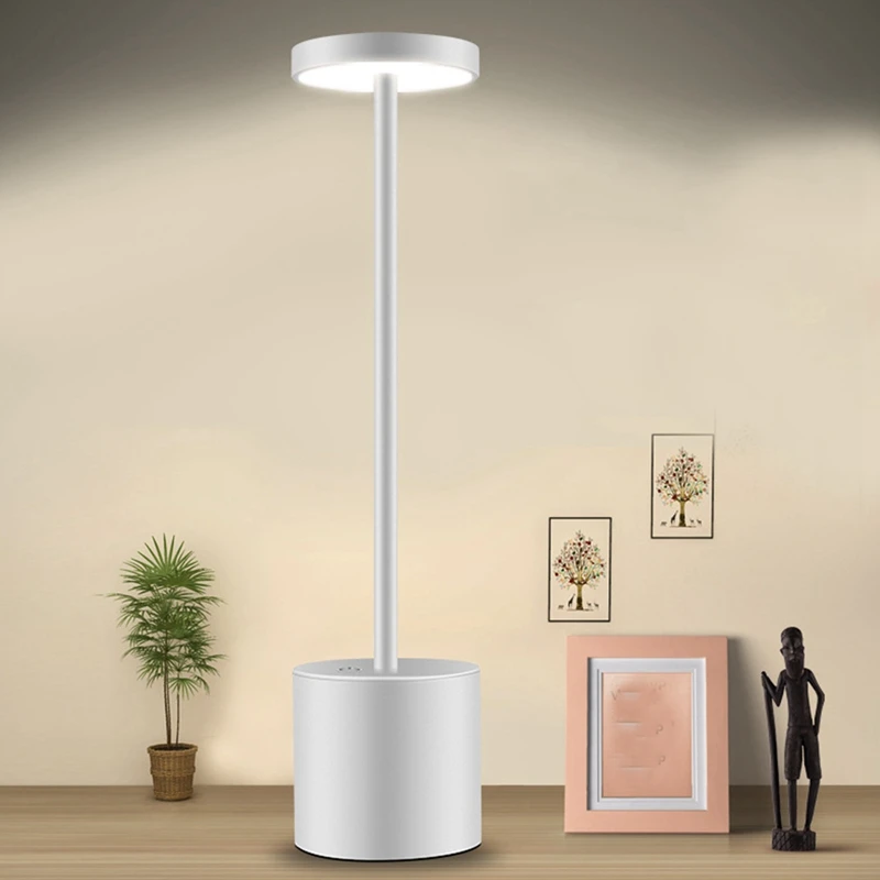Usb Rechargeable Led Desks Table Lamp Adjustable Intensity Reading