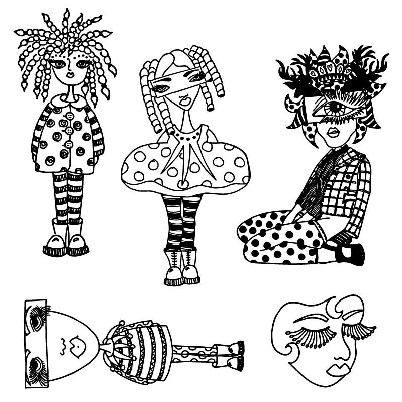 

AZSG Native American People Transparent Clear Stamp For DIY Scrapbooking Decorative Card Making Craft Fun Decoration Supplies