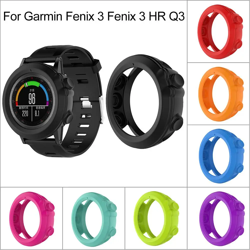 Fashion Silicone Protector Case For Garmin Fenix 3 Fenix 3