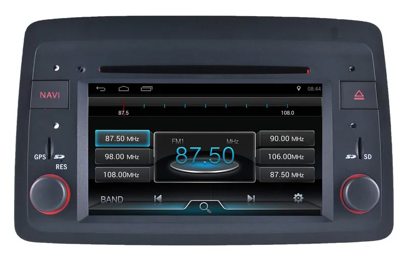 Android 8 0 головное устройство Автомобильный dvd плеер для Fiat Panda с GPS навигацией радио