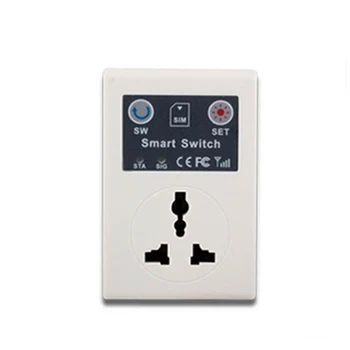 

Professional 220V Phone RC Remote Wireless Control Smart Switch GSM Socket Power Plug for Smart Home Automation
