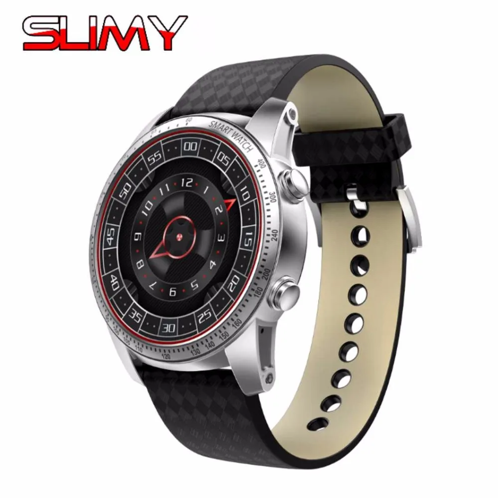 

Slimy KW99 3G GPS Wifi Smart Watch Android 5.1 OS 1.39 Inch MTK6580 512MB+8GB Bluetooth Smartwatch Wearable Devices PK KW88 LES1