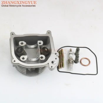 

39mm-52mm EGR Cylinder Head Kit & Bolts & A7TC Spark Plug for Gorilla Motor Works-Black Jack 50 139QMB GY6 50cc 4 stroke