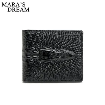 

Mara's Dream 2020 Genuine Leather Men Wallet Short Soft Standard Card Holder Designer Wallet Cowhide Leather Wallet Men's Purse