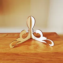 10x Деревянный Цветочный держатель для стола держатель меню подставка деревянная для свадьбы или «нулевого дня рождения» пользовательский знак DIY День рождения украшение стола