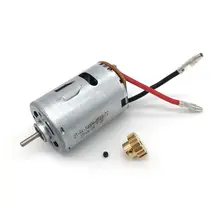 New High Quality 540 Motor and 17T Motor Gear Set for Wltoys 12428 12423 1/12 RC Car Spare Parts 2 pieces high quality motor parts for machines heidelberg 71 112 1311 02 heidelberg motor