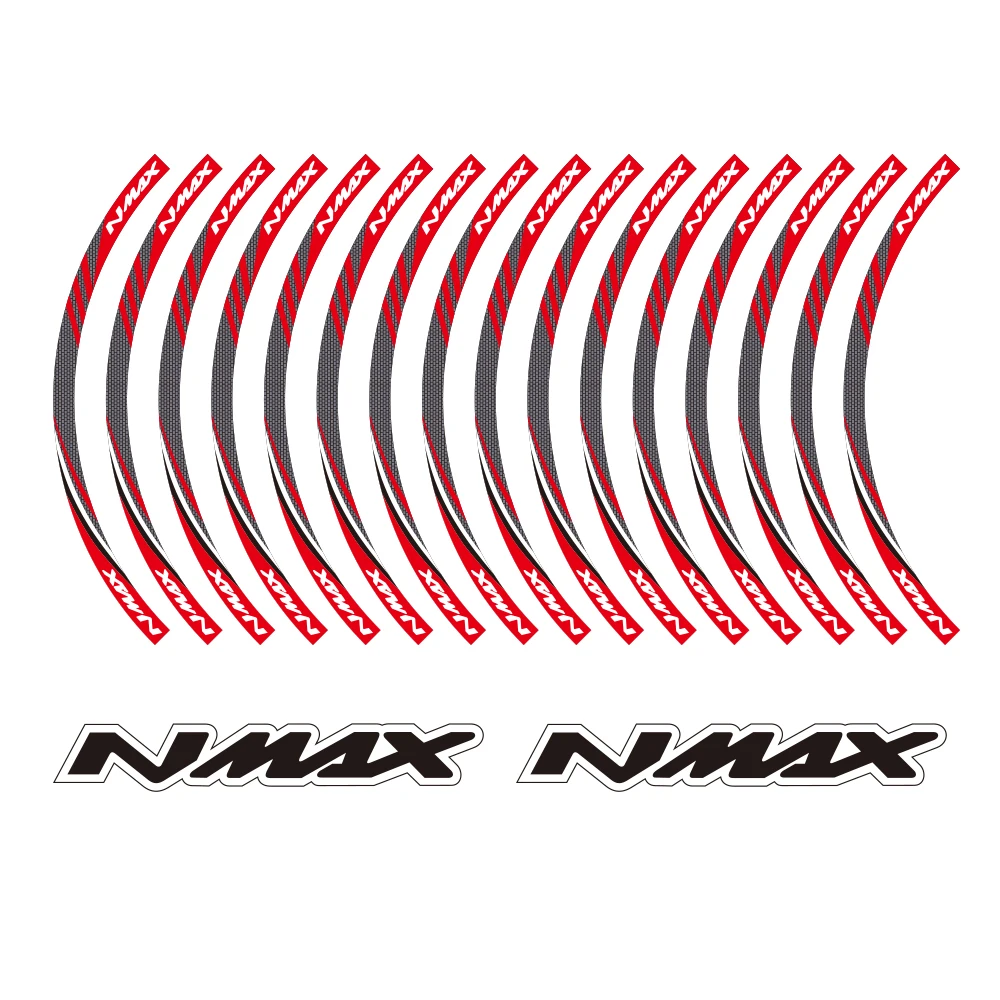 KODASKIN 2D наклейка с эмблемой обода колеса для Yamaha NMAX NMAX125 NMAX155|Наклейки на