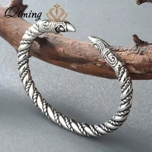 Viking Charm Armband Männer Indische Religiöse Schmuck Nordic Gothic Kupfer Manschette Armbänder Armreifen Frauen Armband Mann Armreif