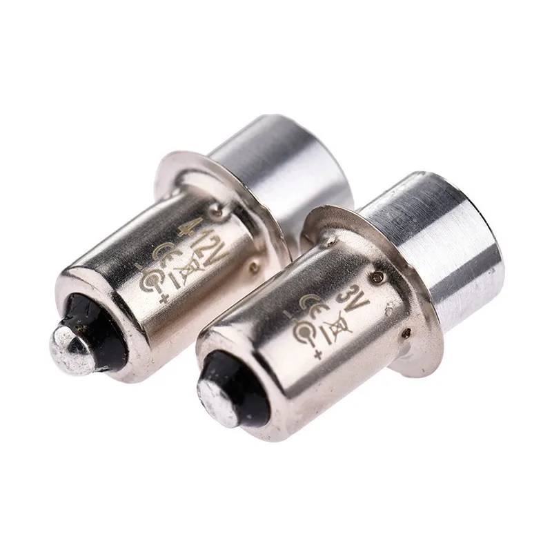 

LED Flashlight Bulb Energy-Saving P13.5S White Light Flashlight Torch Bulbs Chips