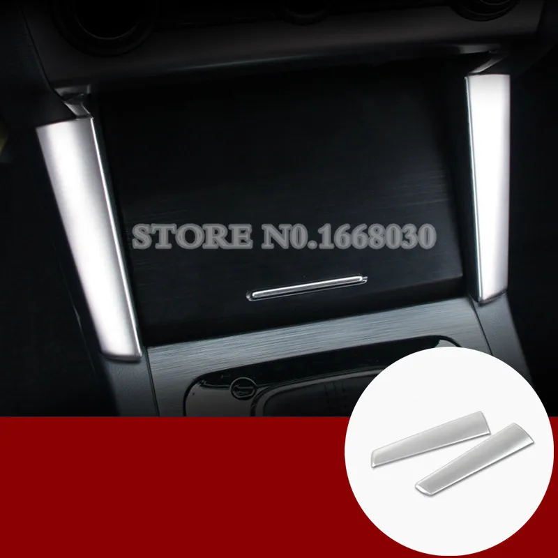 

Inner Centre Console Storage Box Frame Cover 2pcs For Subaru Outback 2015-2017
