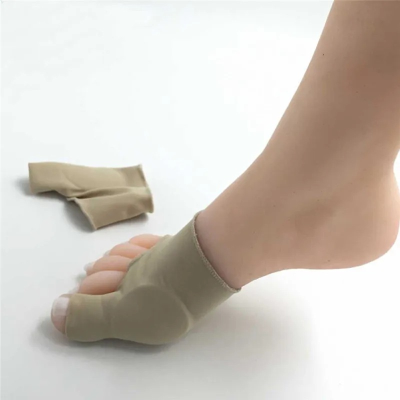 1 пара вальгусная деформация антимозольный гель рукав облегчение боли в ногах Уход за ногами для пяток Стельки ортопедические большие коррекция носка