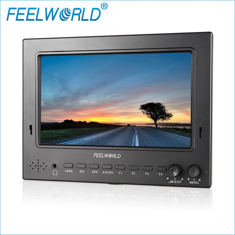 

Feelworld FW702-HSD 7 inch IPS Field Monitor with Peaking Focus 3G-SDI HDMI 1024 x 600 Top Camera Monitor for DSLR LCD Monitor
