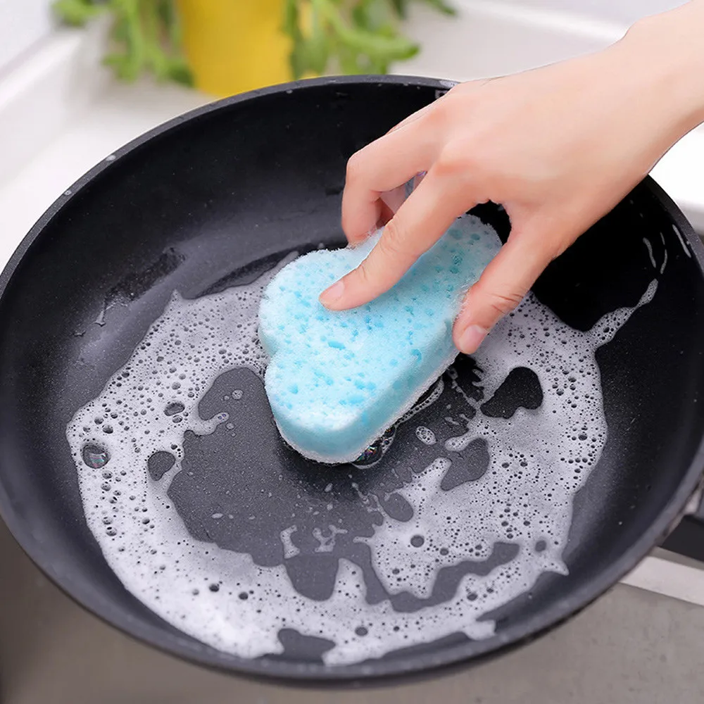 Sponge Magic Sponge Eraser Melamine Cleaner Cloud Shape Sponge Brush Household Cleaning Tools Decontamination Sponges Rubbing