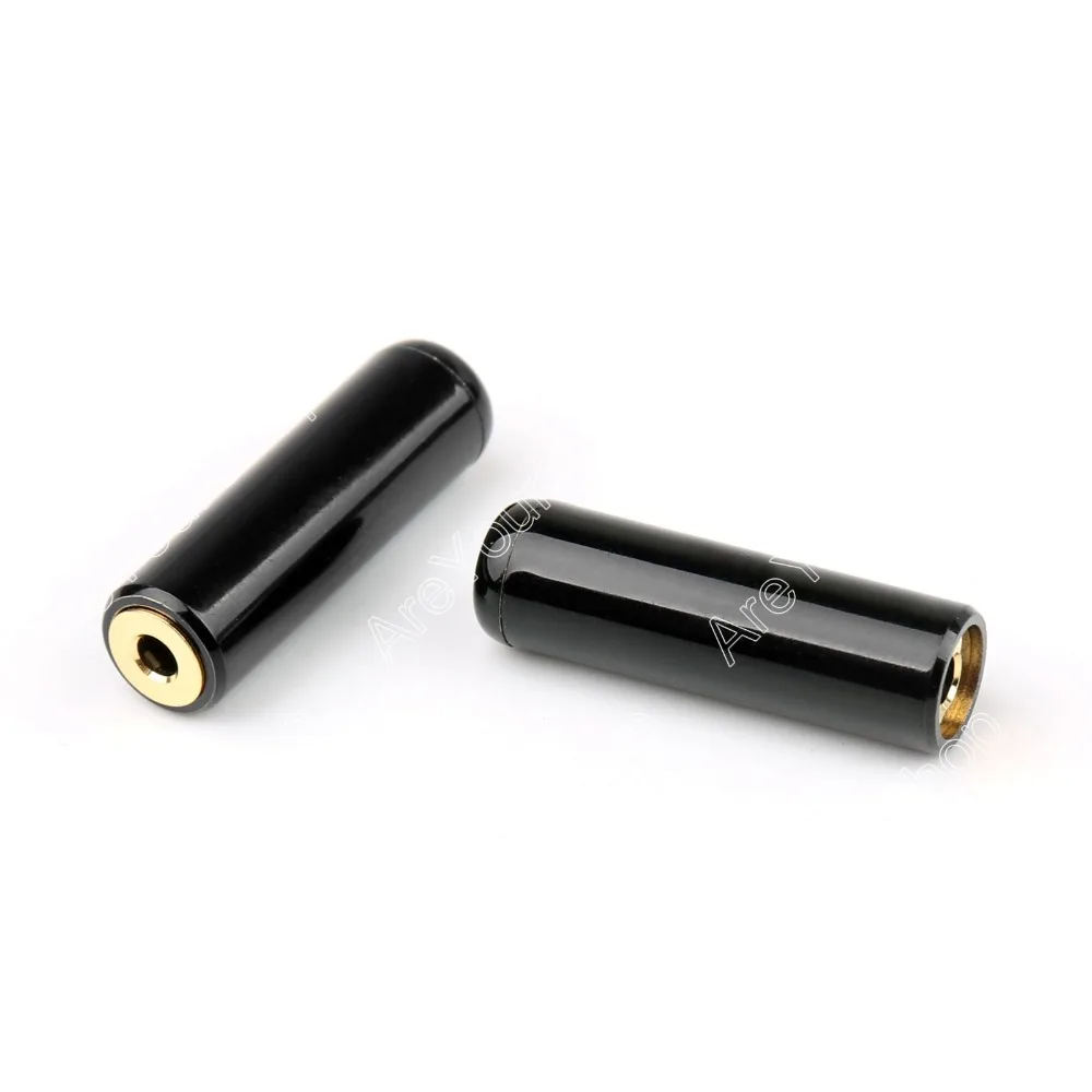 

Areyourshop 2 Pcs 2.5mm 4 Pole Female 4 Tracks Jack Audio Connector Audio Soldering DIY Adapter