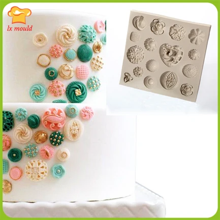 

Fondant manual for mold Fondant Cake Cookies decorative buttons mold