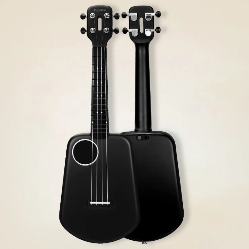  Populele 2 LED Smart Soprano Ukulele Concert from Xiaomi Bluetooth Ukulele 4 Strings 23 Inch White  - 32976831336