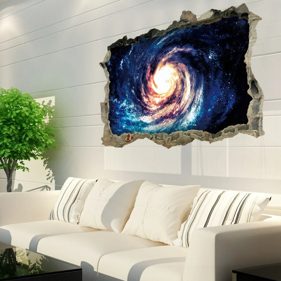 3D  DIY Vinyl Removable Star Series Floor Wall Sticker Mural Decals Art Room Decor 2019  Newest