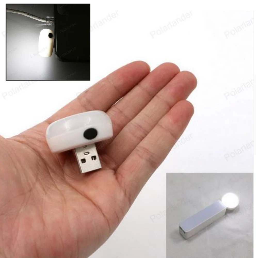 Boomboost Portable Mini USB Mobile Power Flashlight PC Desktop Laptop Notebook Reading Torch