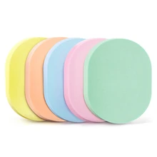 Для мытья лица мука губка слоеное 5 шт. глубокой очистки, для лица косметический инструмент