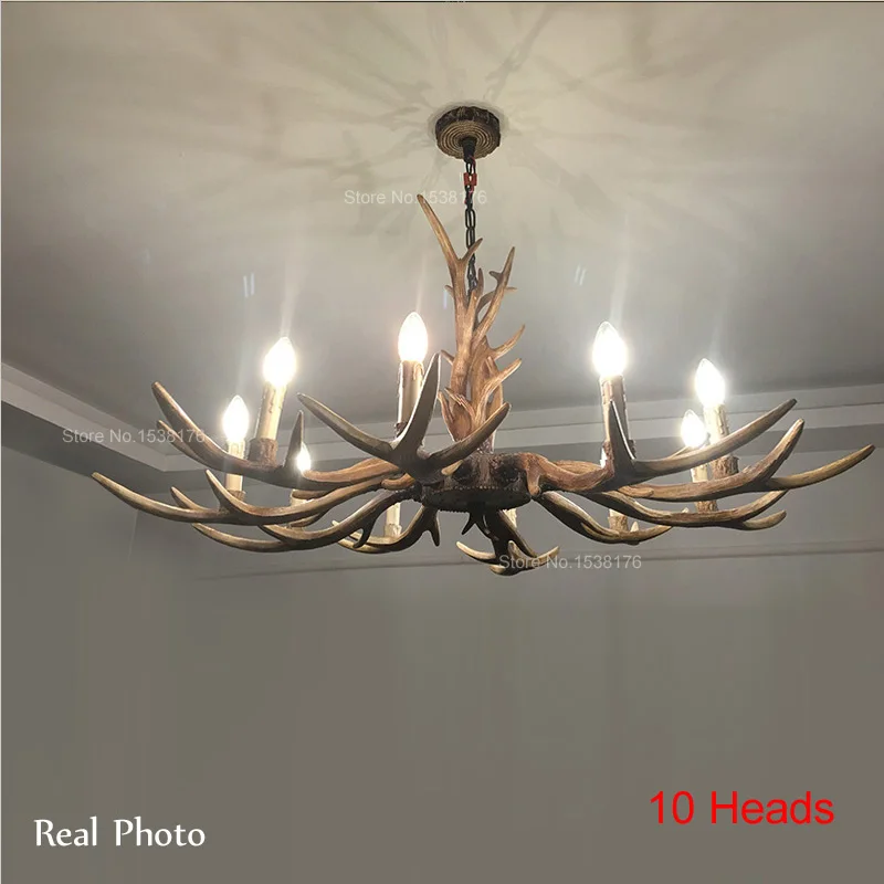 Лампа в европейском стиле 4/6/8/10 головок E14 110 240 В|antler chandelier|deer horn lampslamp home |
