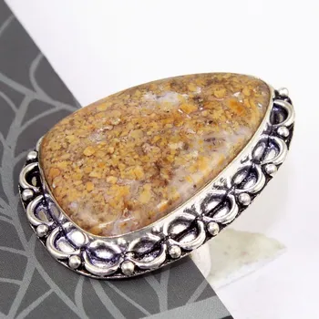 

Ambber Ring Silver Overlay over Copper , Size: 8.5, R0168