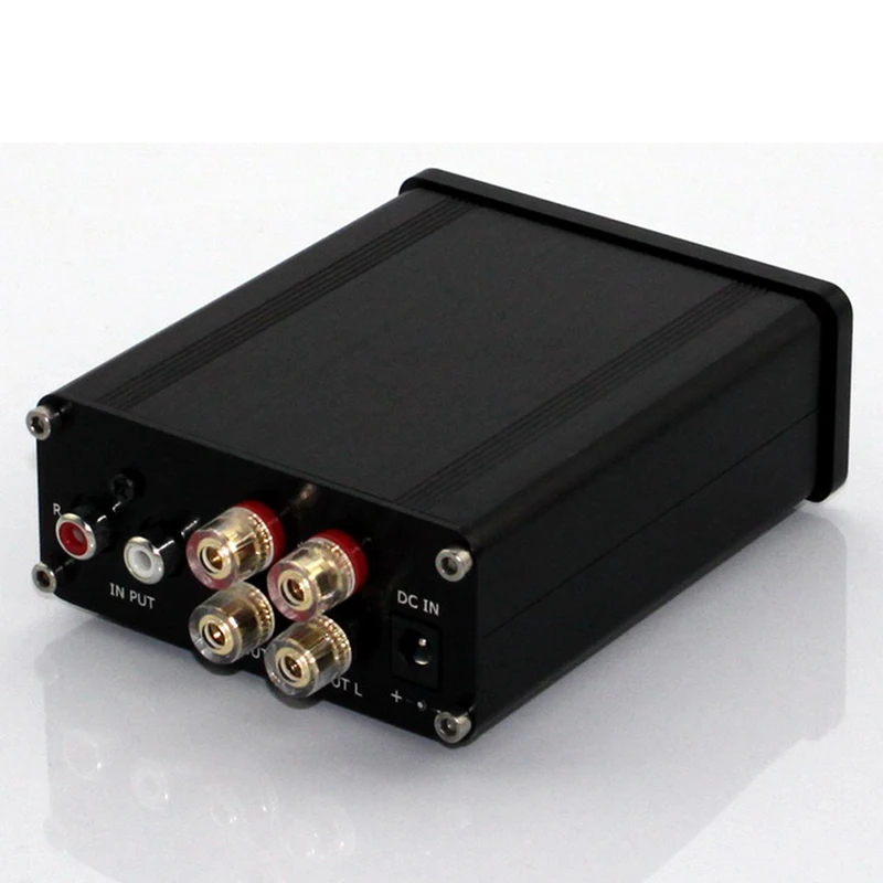 Мини цифровой 2-канальный 50 Вт* 2 черный усилитель ходовой части аудио Мощность усилитель HiFi TPA3116 2,0 стерео музыка