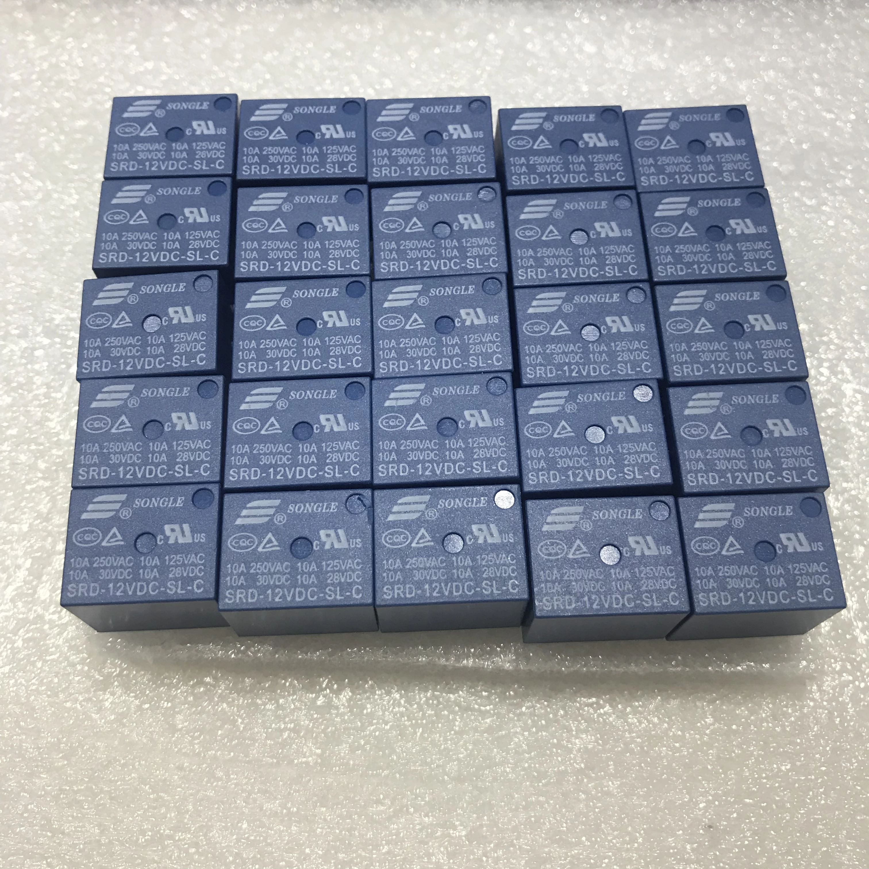50pcs//FOR SONGLE SRD 12VDC SL C PCB Type 12V DC SL Power Relay-in ...