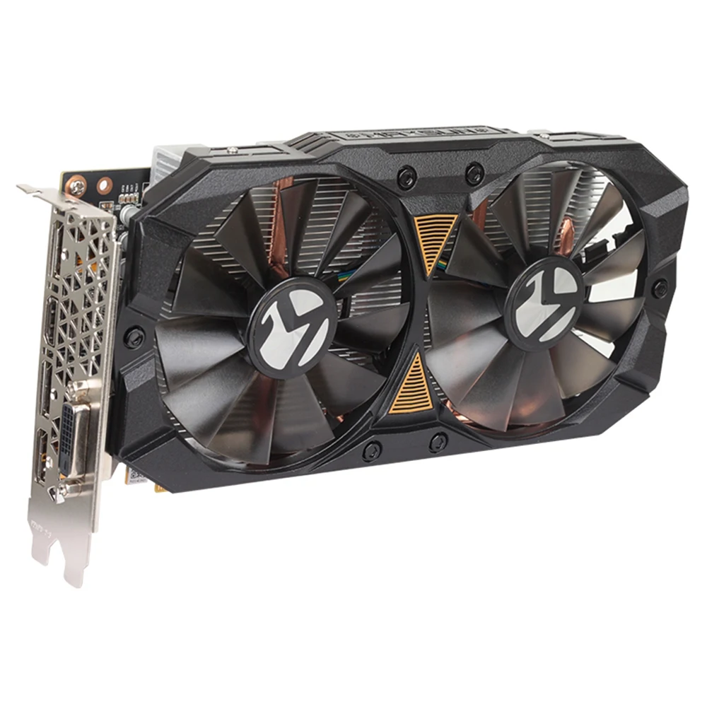 Видеокарта MAXSUN rx 580 2048SP Big Mac Plus 4G AMD 256bit GDDR5 7000 МГц 1168 1284 HDMI + DP DVI RX580 видеокарта для
