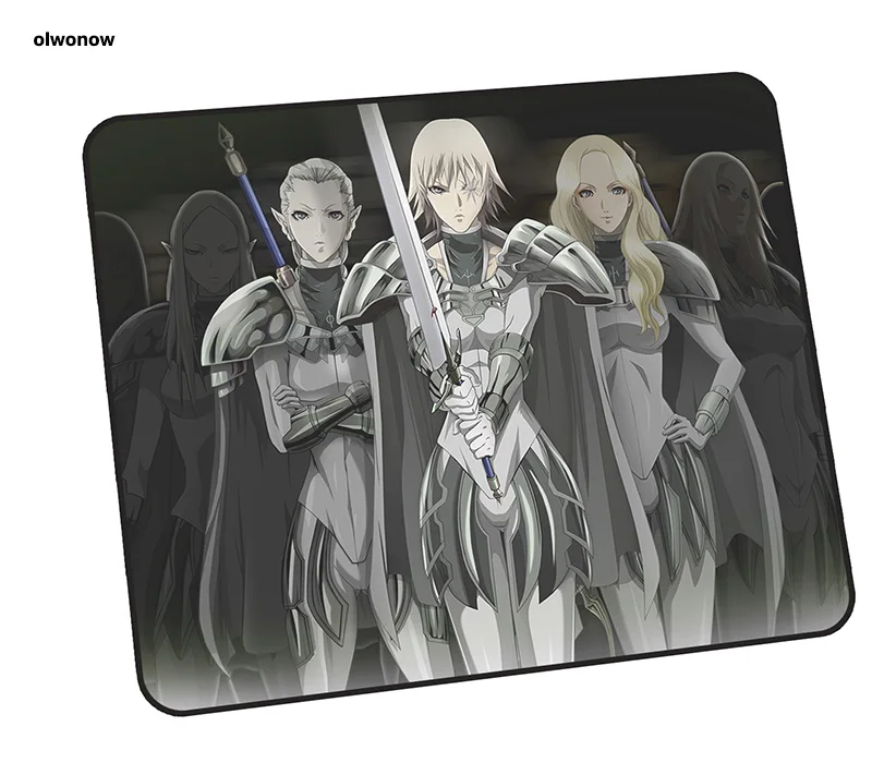 Коврик для мыши claymore игровой коврик размер 35x30 см notbook с аниме ПЭД мыши|Коврики
