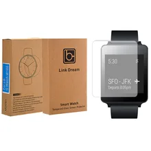 Klar Gehärtetem Glas Screen Protector Film für Smartwatch LG G Uhr