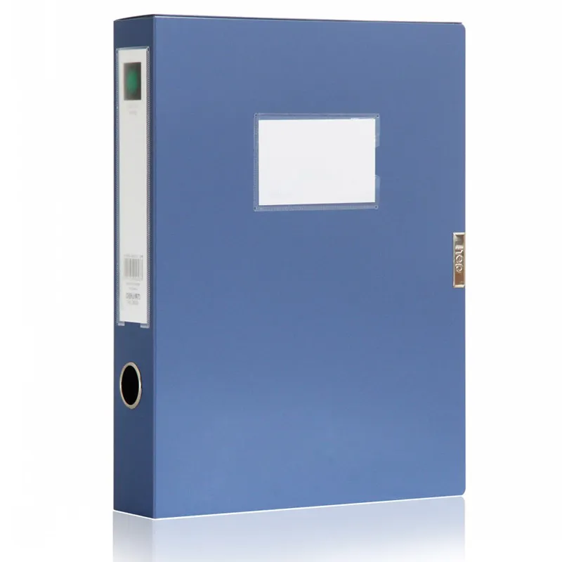 

5603 File Box A4 Adhesive Cadre Personnel Plastic File Box PP Folder Information Office supplies learning stationery